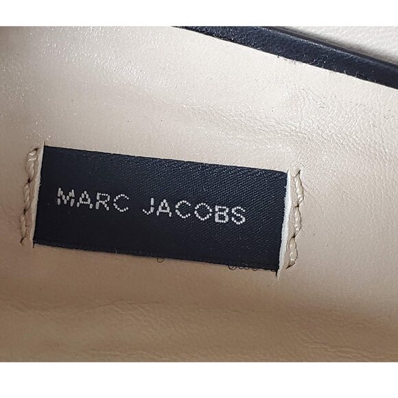 MARC JACOBS SHOES GLITTER GALACTICA GROSGRAIN BOW PUMPS sz IT 39 US 9 - Picture 13 of 14